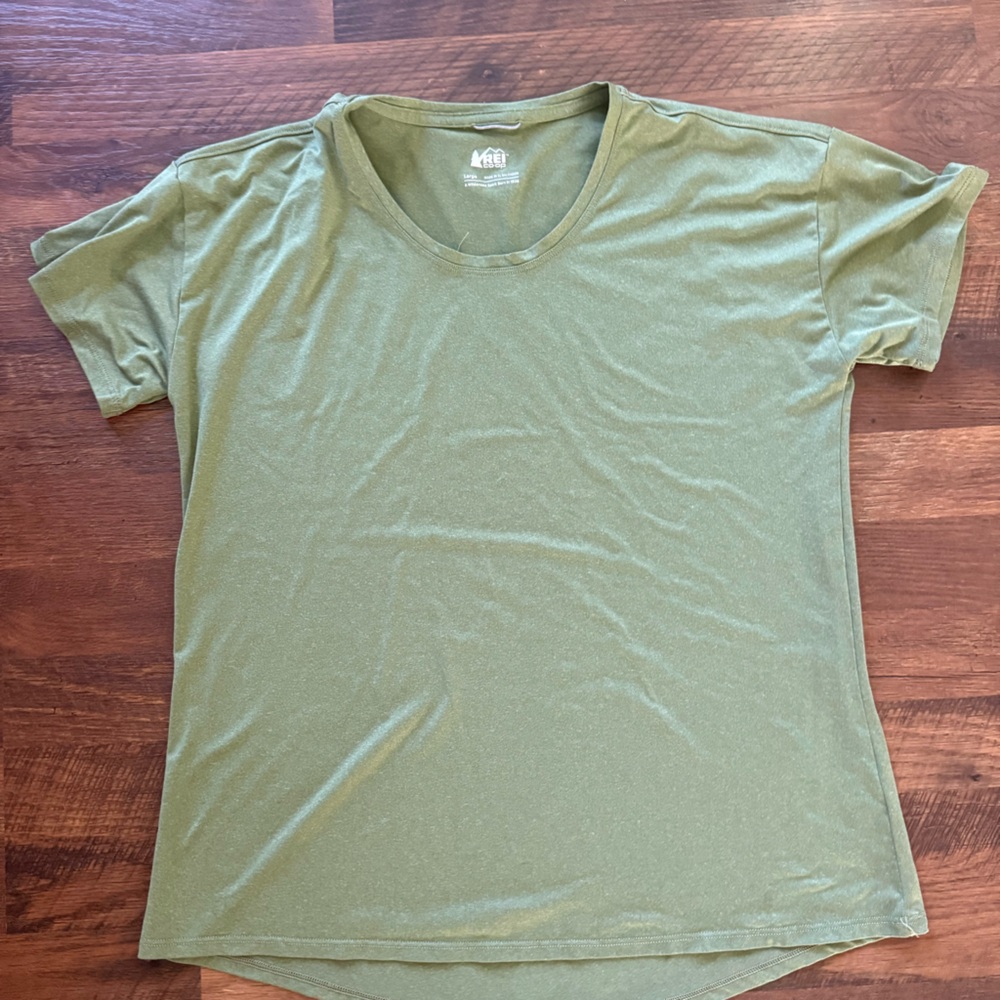 REI Sahara T Shirt Harvest Sage